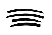 Auto Ventshade 94317 Original Ventvisor Side Window Deflector Dark Smoke 4-Piece Set For 2000-2005 Dodge Neon 2000-2001 Plymouth Neon