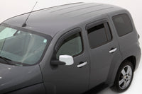 Auto Ventshade 94318 Original Ventvisor Side Window Deflector Dark Smoke 4-Piece Set For 2006-2011 Chevrolet HHR