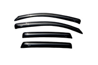 Auto Ventshade 94323 Original Ventvisor Side Window Deflector Dark Smoke 4-Piece Set For 2007-2012 Dodge Caliber