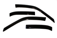 Auto Ventshade 94338 Original Ventvisor Side Window Deflector Dark Smoke 4-Piece Set For 1995-1999 Toyota Tercel