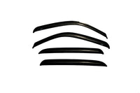 Auto Ventshade 94355 Original Ventvisor Side Window Deflector Dark Smoke 4-Piece Set For Most 2001-2006 GM Full Size Crew Cab Trucks And SUV'S - Consult Application Guide To Verify Fitment Also Fits 2007 HD Classic Crew Cab Models