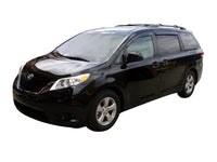 Auto Ventshade 94365 Original Ventvisor Side Window Deflector Dark Smoke 4-Piece Set For 2011-2020 Toyota Sienna