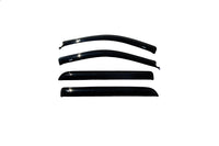 Auto Ventshade 94443 Original Ventvisor Side Window Deflector Dark Smoke 4-Piece Set For 2004-2008 Ford F-150 Crew Cab 2006-2008 Lincoln Mark LT