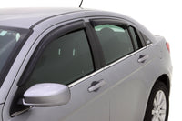 Auto Ventshade 94458 Original Ventvisor Side Window Deflector Dark Smoke 4-Piece Set For 2007-2010 Chrysler Sebring 2011-2014 Chrysler 200