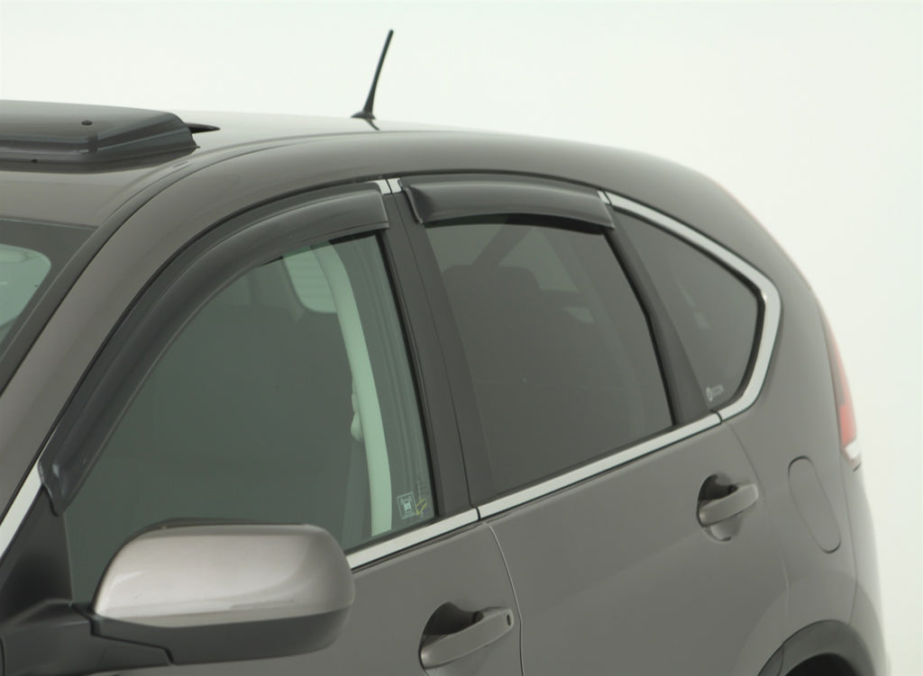 Auto Ventshade 94485 Original Ventvisor Side Window Deflector Dark Smoke 4-Piece Set For 2012-2016 Honda CR-V