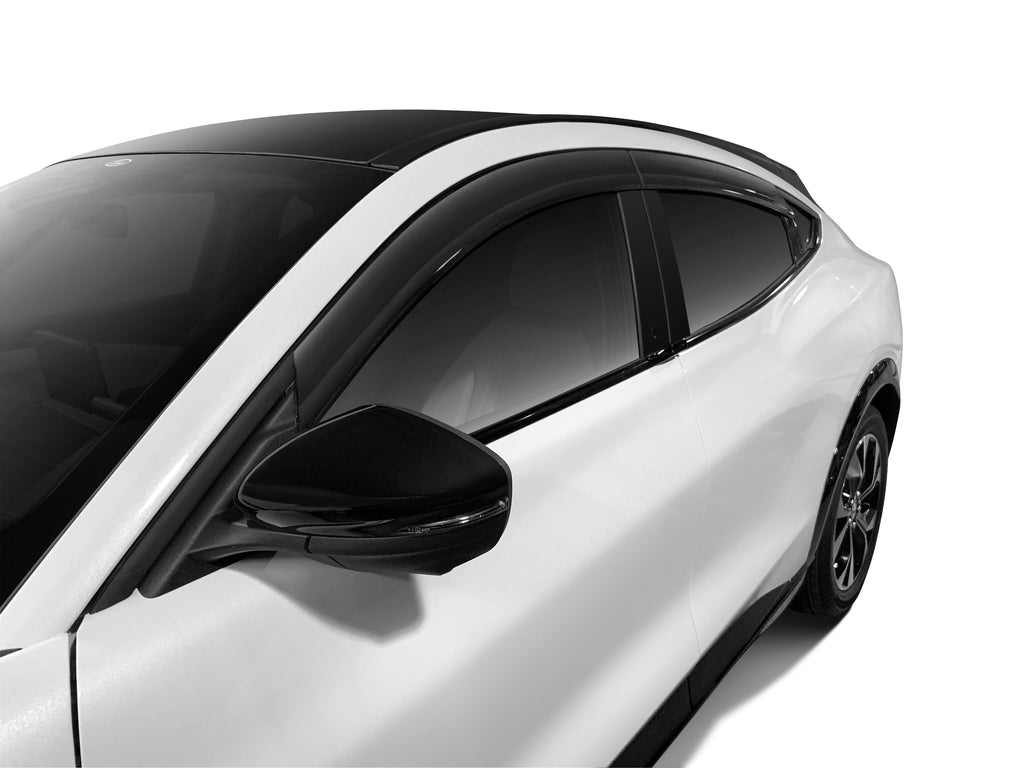 Auto Ventshade 894094 Low Profile Dark Smoke Ventvisor Side Window Deflector 4-Piece Set For 21-23 Ford Mustang Mach-E