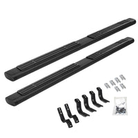 Go Rhino 686404580B - 6" OE Xtreme SideSteps With Mounting Bracket Kit - Black Powder Coat