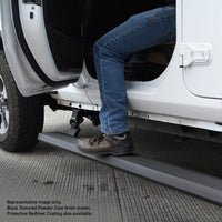 Go Rhino 20492652T - E1 Electric Running Boards With Mounting Brackets - Protective Bedliner Coating
