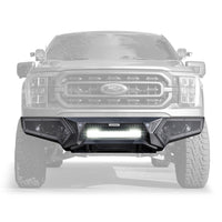 Go Rhino 343981T - Element Front Bumper With Power Actuated Hide-Away Light Bar Mount - Textured Black
