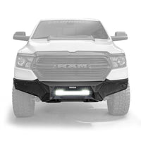 Go Rhino 341301T - Element Front Bumper With Power Actuated Hide-Away Light Bar Mount - Textured Black