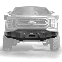Go Rhino 24398T - BR6 Winch-Ready Front Bumper For Ford F-150 - Textured Black
