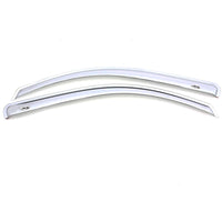 Auto Ventshade 682301 Chrome Ventvisor Side Window Deflector 2-Piece Set For 14-18 Silverado/Sierra 1500 15-18 Silverado/Sierra 2500-3500 19-22 Silverado 4500-6500 Standard Cab 19-22 International CV515 Stnd Cab