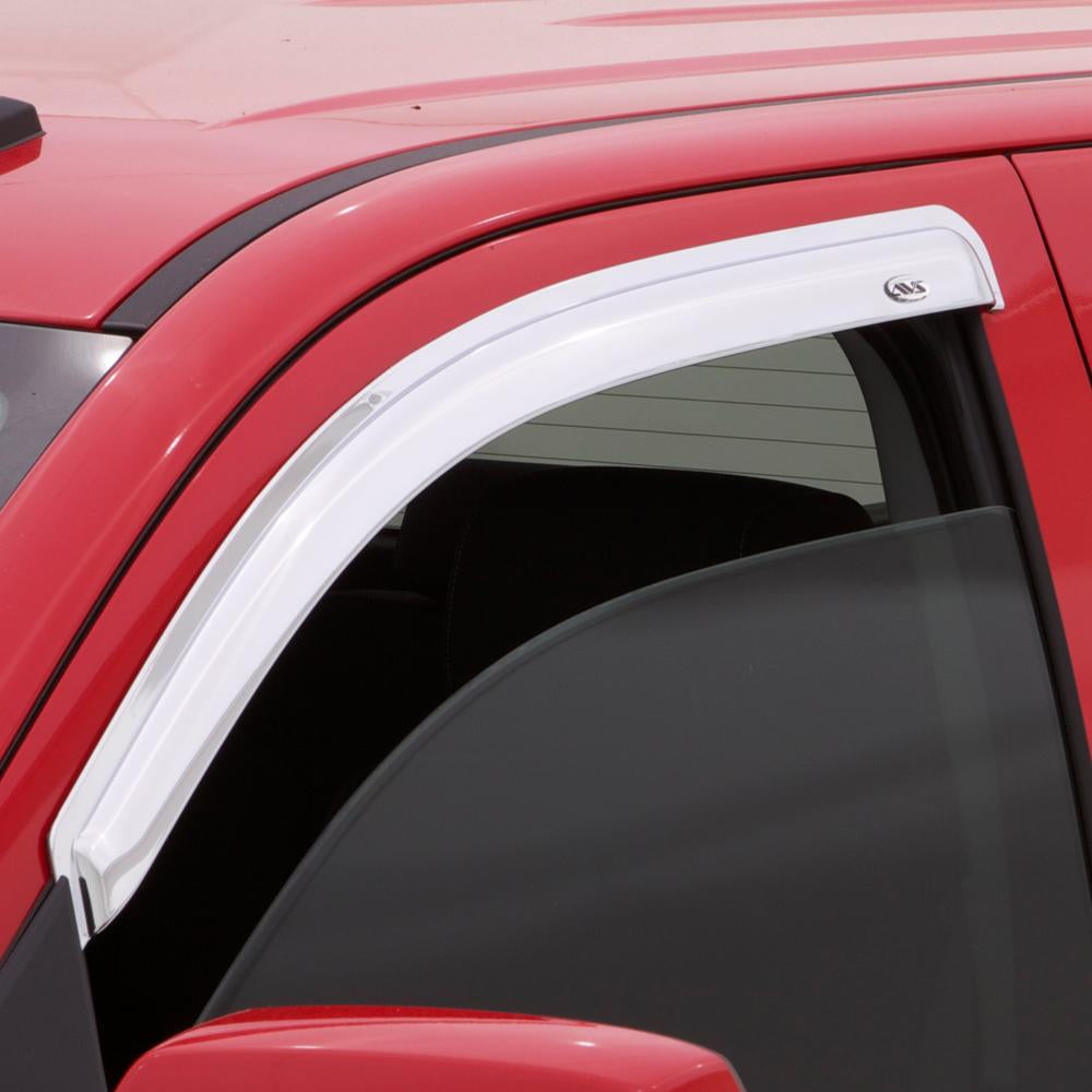 Auto Ventshade 682805 Chrome Ventvisor Side Window Deflector 2-Piece Set For 2004-2008 Ford F-150 Standard Cab