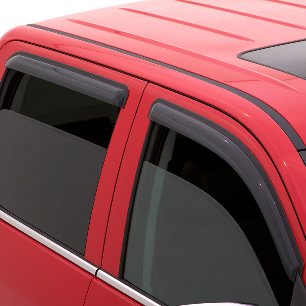 Auto Ventshade 94350 Original Ventvisor Side Window Deflector Dark Smoke 4-Piece Set For 1997-2004 Mitsubishi Montero Sport/Nativa 1998-2006 Mitsubishi L200 Double Cab