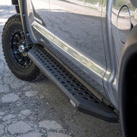 Go Rhino - 69430680T - RB20 Running Boards With Mounting Brackets - Protective Bedliner Coating
