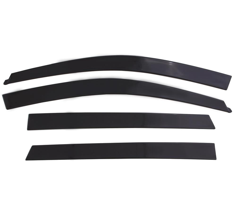 Auto Ventshade 894070 Ventvisor Low Profile Dark Smoke Side Window Deflector 4-pc Set For 19-22 Ford Ranger Supercrew