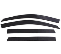 Auto Ventshade 894049 Low Profile Dark Smoke Ventvisor Side Window Deflector 4-Piece Set For 15-22 Chevrolet Colorado/GMC Canyon Crew Cab