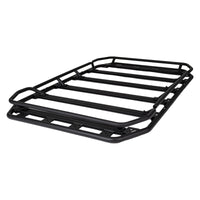 Go Rhino 5933564T - SRM300 - 60" Long Flat Platform Rack With Trail Rail Kit - Textured Black