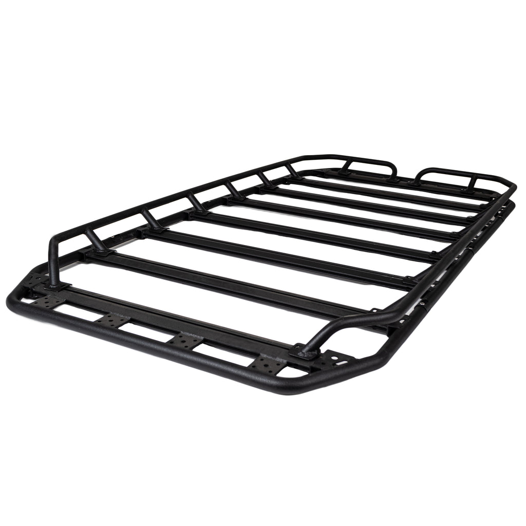 Go Rhino 5933281T - SRM300 - 80" Long Flat Platform Rack With Hot Rod Rail Kit - Textured Black