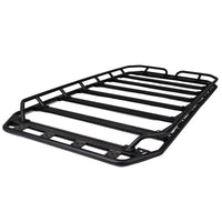 Go Rhino 5933281T - SRM300 - 80" Long Flat Platform Rack With Hot Rod Rail Kit - Textured Black