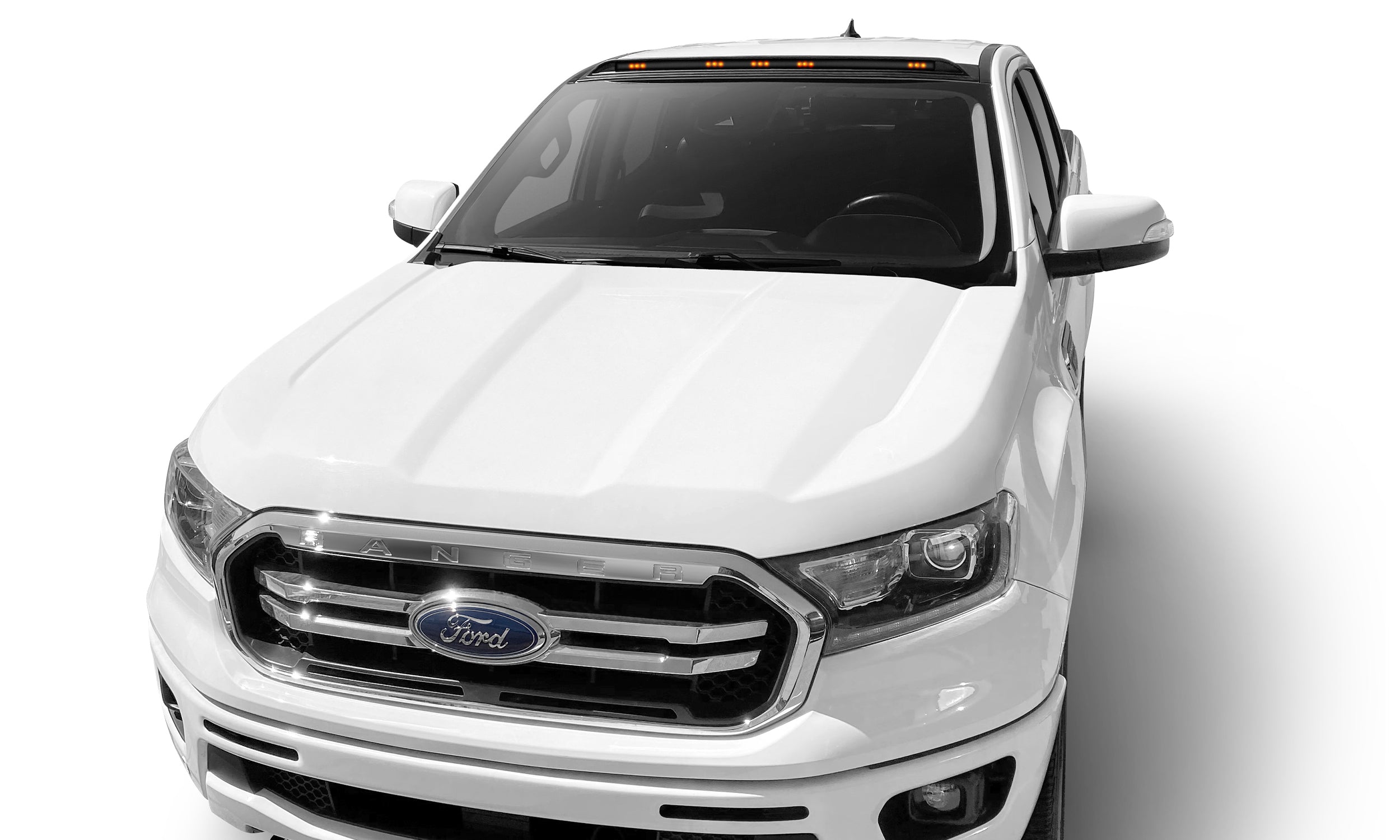 AVS 92514 Mustang Ventvisor Window Deflectors - Smoked (94-04