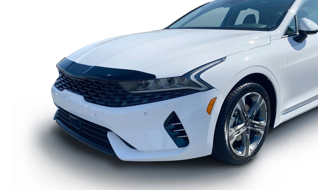 Auto Ventshade 322199 Aeroskin Flush Mount Dark Smoke Hood Protector For 2021-2022 KIA K%