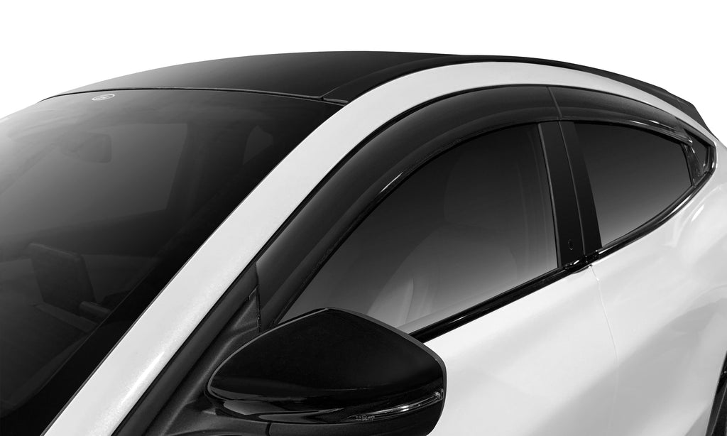 Auto Ventshade 894064 Low Profile Ventvisor Side Window Deflector With Chrome Trim 4-Piece Set For 2011-2022 Dodge Charger