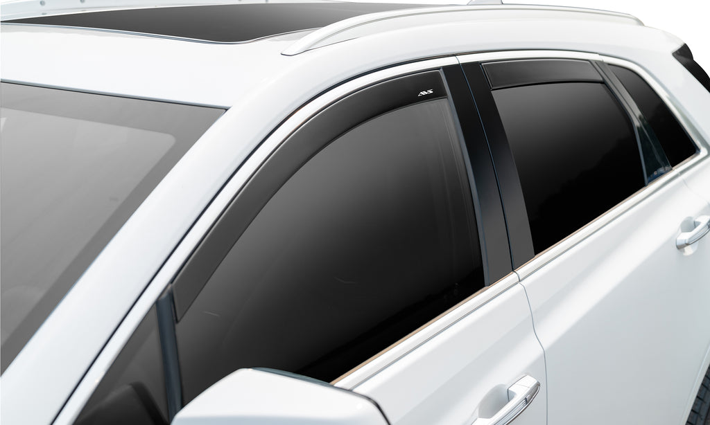 Auto Ventshade 894102 Low Profile Dark Smoke Ventvisor Side Window Deflector 4-Piece Set For 2012-2023 Dodge Durango