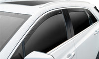Auto Ventshade 894102 Low Profile Dark Smoke Ventvisor Side Window Deflector 4-Piece Set For 2012-2023 Dodge Durango