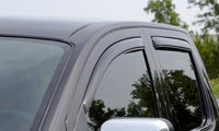 Auto Ventshade 194995 In-Channel Ventvisor Side Window Deflector 4-Piece Set For 2015-2022 Chevrolet Colorado/GMC Canyon Crew Cab