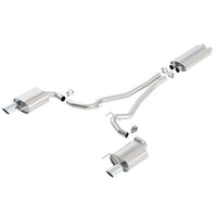 Borla 1014040 | Borla Touring Cat-Back  Exhaust System for 2015-2017 Ford Mustang GT/GT Convertible 5.0L V8, Automatic and Manual Transmission. Rear Wheel Drive 2-Door, EC-Type Approved.