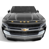Auto Ventshade 753123-GAN Aeroskin LightShield Color Hood Protector Silver Ice Metallic for 2016-2018 Chevrolet Silverado 1500 2019 Chevrolet Silverado 1500 LD