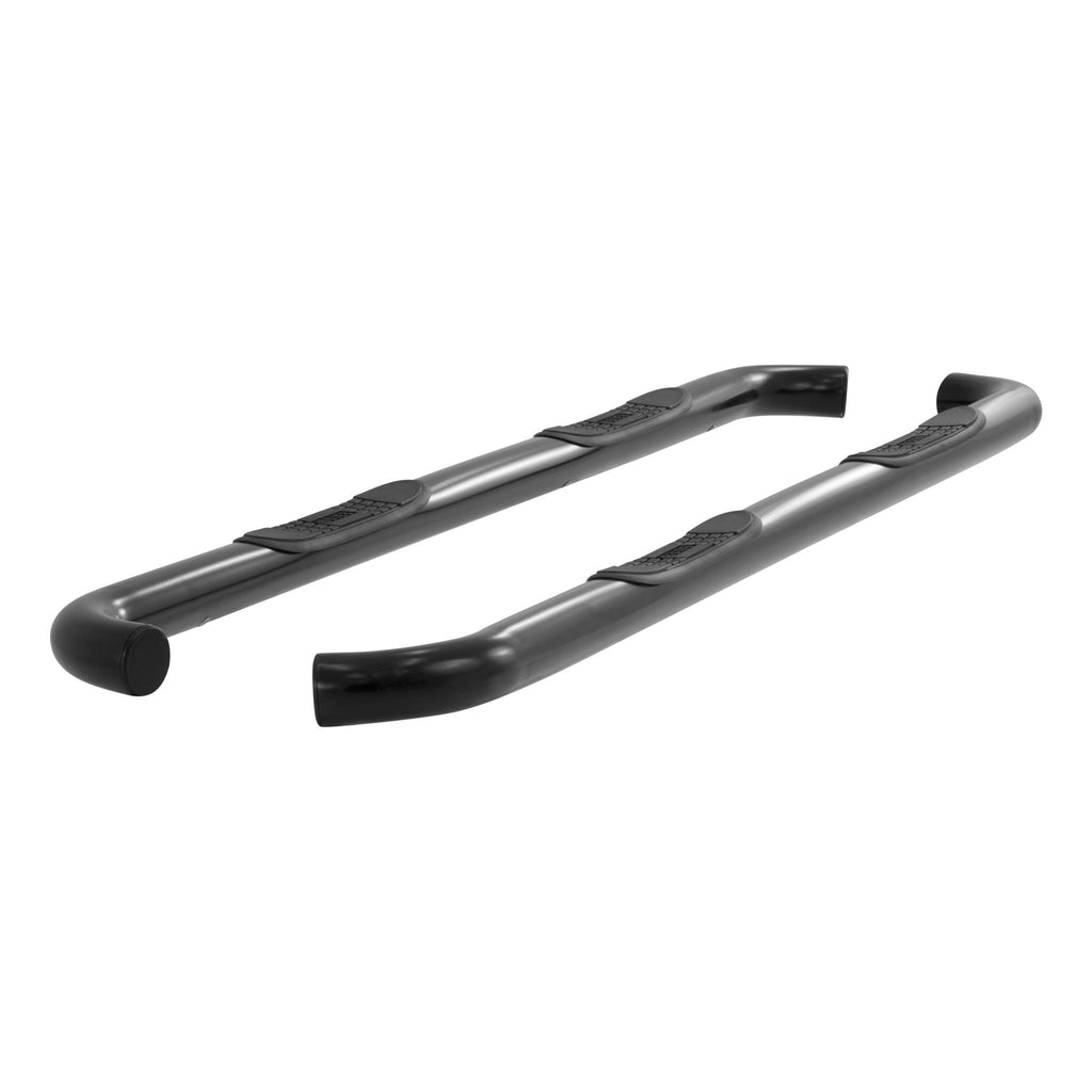 3" Round Polished Stainless Side Bars Select Toyota Tundra