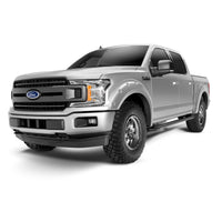 Bushwacker 20945-52 Pocket/Rivet Style Color Matched Ingot Silver 4-Piece Fender Flare Set for 2018-2020 Ford F-150