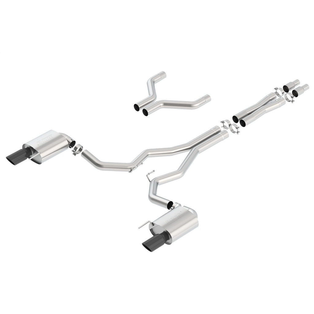Borla 140629BC | Borla Cat-Back Exhaust System - S-Type