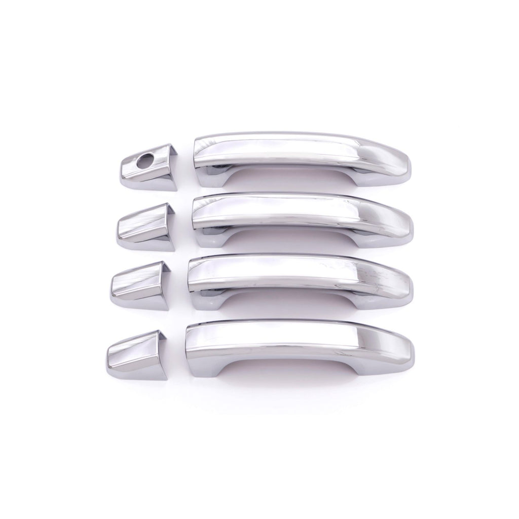 Auto Ventshade 685413 Chrome Door Handle Covers 4-Door Set for 2014-2018 Silverado/Sierra 1500 (Incls. 2019 Silverado 1500 Limited/Sierra 1500 LD) 2015-2018 Silverado/Sierra 2500HD-3500HD