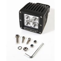 Rugged Ridge 15209.03 | 3 Inch Square LED Driving Light, 16 Watt, 840 Lumens