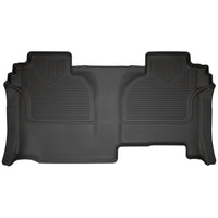 Husky Liners 14211 | Husky Liners 2nd Seat Floor Liner, Fits 19-C SILVERADO/SIERRA 1500 DOUBLE CAB 2ND SEAT FLOOR LINER WEATHERBEATER SERIES BLACK