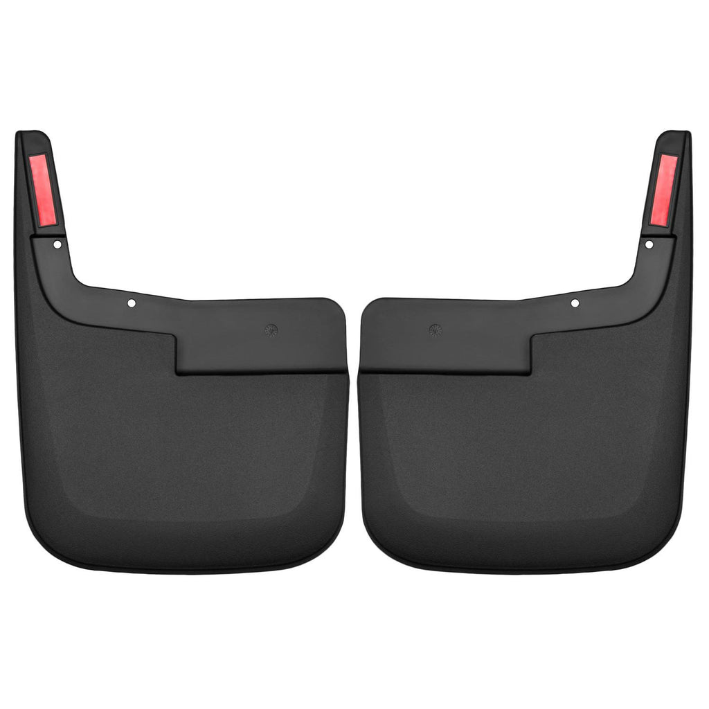Husky Liners 58441 | Husky Liners Front Mud Guards, Fits 15-C F150 W/O FLARES FRONT MUD GUARDS BLACK