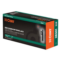 Bracket-Mount Swivel Jack with Top Handle (2000 lbs 10" Travel Packaged)