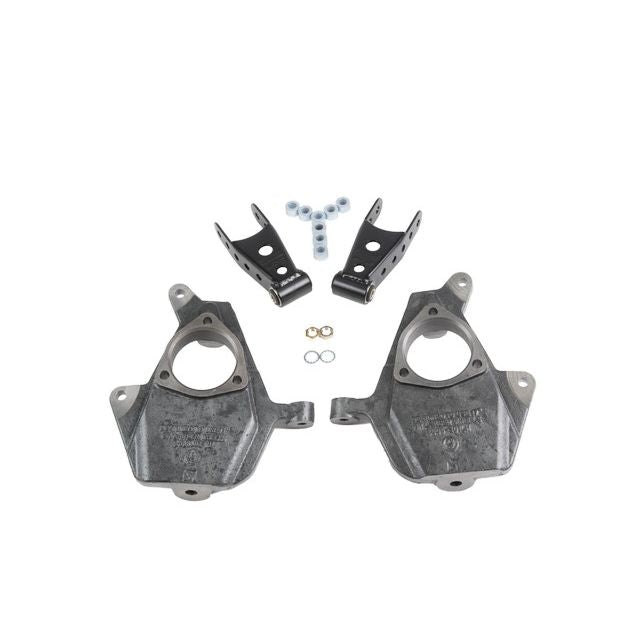 BELLTECH 639 LOWERING KITS  Front And Rear Complete Kit W/O Shocks 2007-2013 Chevrolet Silverado/Sierra ((All Cabs) 2WD/4WD) 2 in. F/2 in. or 3 in. R drop W/O Shocks