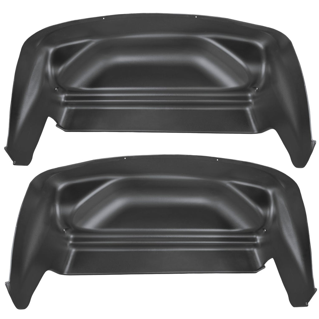 Husky Liners 79001 | Husky Liners Rear Wheel Well Guards, Fits 07-14 SILVERADO/SIERRA 1500/2500/3500 REAR WHEEL WELL GUARDS WHEEL WELL LINERS B