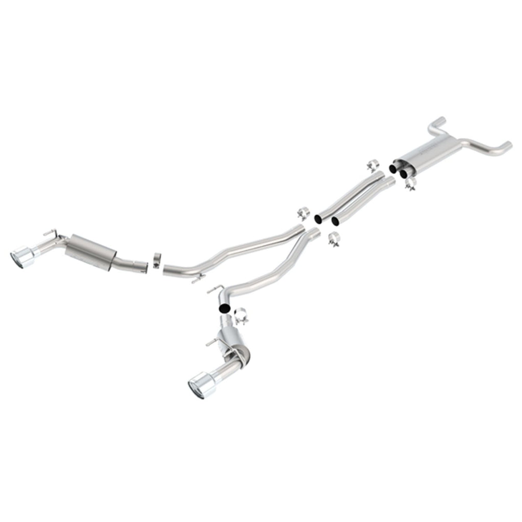 Borla 1014031 | Borla S-Type Cat-Back  Exhaust System for 2010-2013 Chevrolet Camaro SS 6.2L V8 Auto/ Manual Transmission Rear Wheel Drive 2-Door EC-Type Approved.