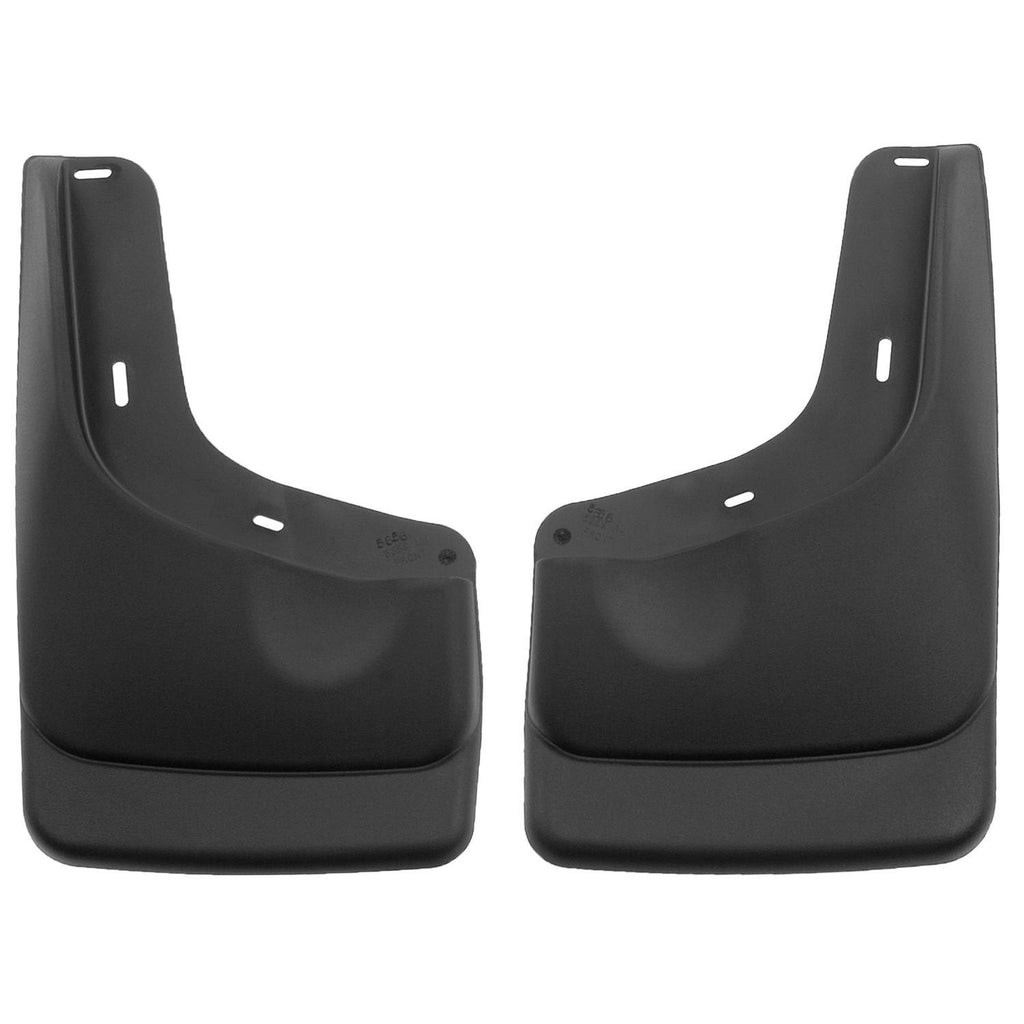 Husky Liners 56591 | Husky Liners Front Mud Guards, Fits 04-14 F150/06-14 MARK LT W/OEM FLARES OR RUNNING BOARDS FRONT MUD GUARDS BLACK