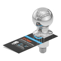2" ATV Tow Ball - Lawn Tractor Hitch Ball (2000 lbs. Chrome)
