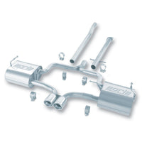 Borla 140120 | Borla S-Type Cat-Back  Exhaust System for 2004-2006 Mini Cooper S Hatchback/ 2005-2008 Convertible 1.6L 4 Cyl. Supercharged Automatic and Manual Transmission Front Wheel Drive (FWD) 2-Door.