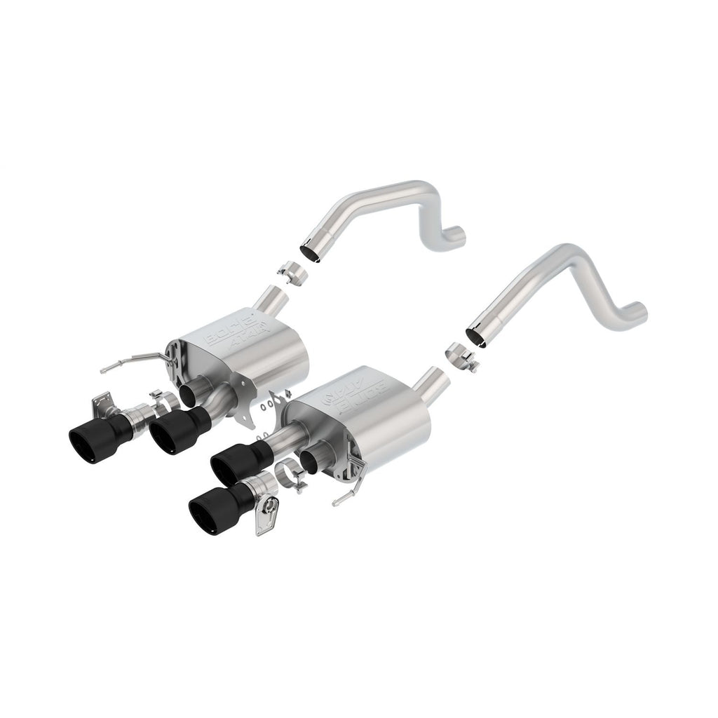 Borla 11903CB | Borla Axle-Back Exhaust System - ATAK