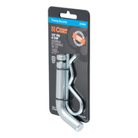 1/2" Hitch Pin with Groove (1-1/4" Receiver Zinc Packaged)