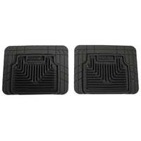 Husky Liners 52031 | Husky Liners 2nd Or 3rd Seat Floor Mats, Fits MULTI-FIT UNIVERSAL FLOOR MATS BLACK