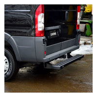Grip Step 7" x 54" Black Aluminum Rear Step Select Chevy Express GMC Savana